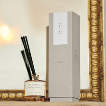 Load image into Gallery viewer, Sentiment Reed Diffuser &#39;Balance&#39; - Fresh Linen And White Lily

