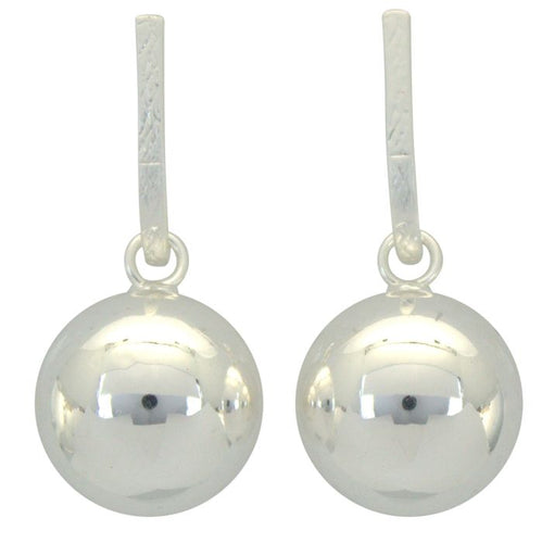 Silver Dangle Post Earrings