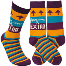 Load image into Gallery viewer, Socks - Awesome &amp; Extra
