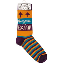 Load image into Gallery viewer, Socks - Awesome &amp; Extra

