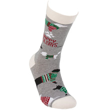 Load image into Gallery viewer, Socks - Happy Pawlidays
