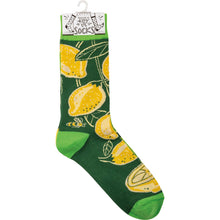 Load image into Gallery viewer, Socks - Lemon And Lime
