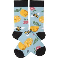 Load image into Gallery viewer, Socks - Lemons And Bees
