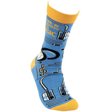 Load image into Gallery viewer, Socks - Rather Be Listening To Music
