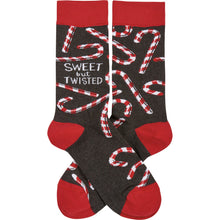 Load image into Gallery viewer, Socks - Sweet But Twisted
