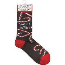 Load image into Gallery viewer, Socks - Sweet But Twisted
