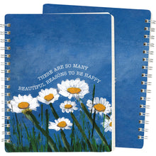 Load image into Gallery viewer, Spiral Notebook -Beautiful Reasons To Be Happy
