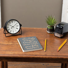 Load image into Gallery viewer, Spiral Notebook - Flawlessly Fierce Boundlessly Beautiful Powerfully Perfect
