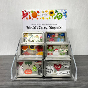 Spring Magnet Gift Set of 6, Magnetic Decor