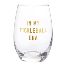 Load image into Gallery viewer, Stemless Wine Glass - Pickleball Era
