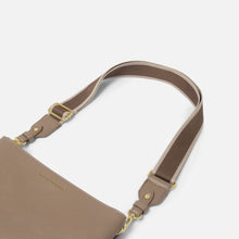 Load image into Gallery viewer, Stripe Canvas Bag Strap - Mocha
