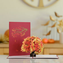 Load image into Gallery viewer, Sugar Maple Tree Lovepop 3D card

