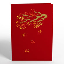 Load image into Gallery viewer, Sugar Maple Tree Lovepop 3D card
