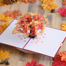 Load image into Gallery viewer, Sugar Maple Tree Lovepop 3D card
