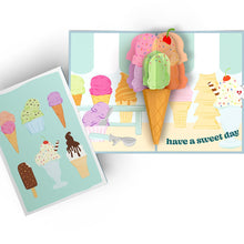 Load image into Gallery viewer, Sweet Day Ice Cream Lovepop Card
