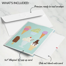 Load image into Gallery viewer, Sweet Day Ice Cream Lovepop Card
