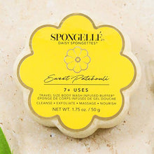 Load image into Gallery viewer, Sweet Patchouli Daisy Spongette - 7+ Washes
