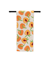 Load image into Gallery viewer, Sweet Peach Kitchen Tea Towel by Geometry
