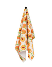 Load image into Gallery viewer, Sweet Peach Kitchen Tea Towel by Geometry
