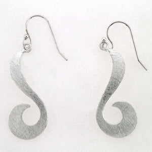 Swirled Hook Earrings