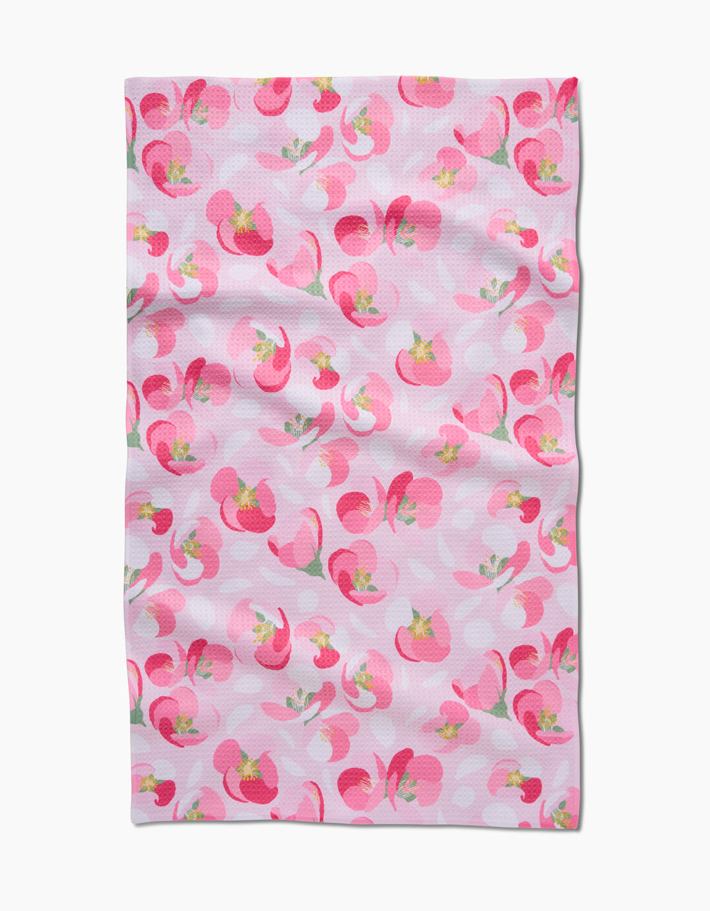 Cherry Blossom Kitchen Tea Towel by Geometry