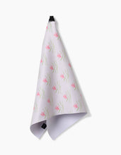Load image into Gallery viewer, Orchids In Bloom Kitchen Tea Towel by Geometry
