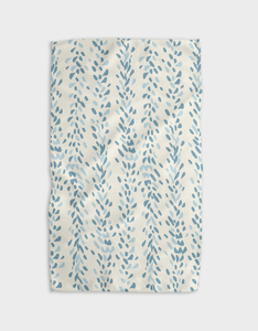 Reeds Printed Midday Kitchen Tea Towel by Geometry