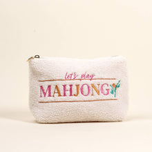Load image into Gallery viewer, Teddy Pouch–Let's Play Mahjong

