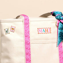 Load image into Gallery viewer, The Darling Canvas Tote Bag - It's Mahj Time
