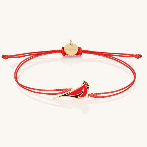 Thread of the Red Cardinal: Always in My Heart - Red/Yellow Gold