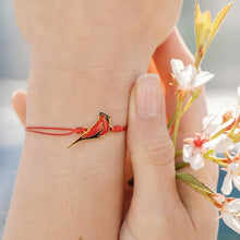 Load image into Gallery viewer, Thread of the Red Cardinal: Always in My Heart - Red/Yellow Gold
