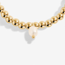 Load image into Gallery viewer, Three Pearl Anklet In Gold-Tone Plating
