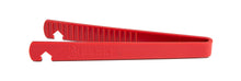 Load image into Gallery viewer, Toaster Tongs with Integrated Oven Rack Pusher/Puller - Red
