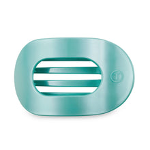 Load image into Gallery viewer, Totally Turquoise Large Flat Round Hair Clip
