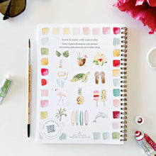 Load image into Gallery viewer, Tropical Watercolor Workbook
