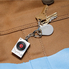 Load image into Gallery viewer, Turntable LED &amp; Sound Keychain
