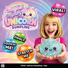 Load image into Gallery viewer, Unicorn Mystery Dumpling Squishy
