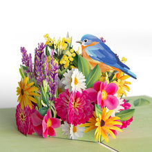 Load image into Gallery viewer, Vibrant Garden Blooms Lovepop Card
