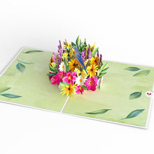 Load image into Gallery viewer, Vibrant Garden Blooms Lovepop Card
