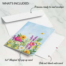 Load image into Gallery viewer, Vibrant Garden Blooms Lovepop Card
