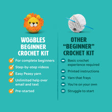 Load image into Gallery viewer, Fred the Dinosaur Crochet Kit
