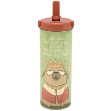 Load image into Gallery viewer, Water Bottle - Let Me Adjust My Crown Get On With My Day Sport Bottle
