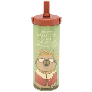 Water Bottle - Let Me Adjust My Crown Get On With My Day Sport Bottle