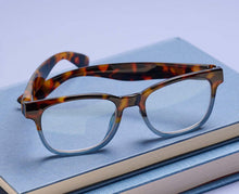 Load image into Gallery viewer, Waverly Tortoise/Blue - Peepers Readers
