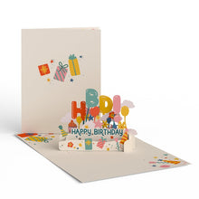 Load image into Gallery viewer, Whimsical Birthday Paperpop® Card  - Assorted
