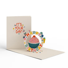 Load image into Gallery viewer, Whimsical Birthday Paperpop® Card  - Assorted

