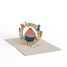 Load image into Gallery viewer, Whimsical Birthday Paperpop® Card  - Assorted
