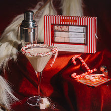 Load image into Gallery viewer, White Chocolate Candy Cane Martini Mixer Kit, Holiday
