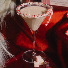 Load image into Gallery viewer, White Chocolate Candy Cane Martini Mixer Kit, Holiday
