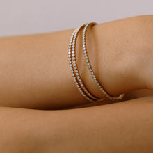 Load image into Gallery viewer, White Opal Classic Crystal Bangle
